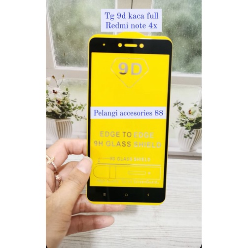 TEMPERED GLASS REDMI NOTE 4X ANTIGORES FULL LEM FULL COVER 9D ANTI GORES KACA