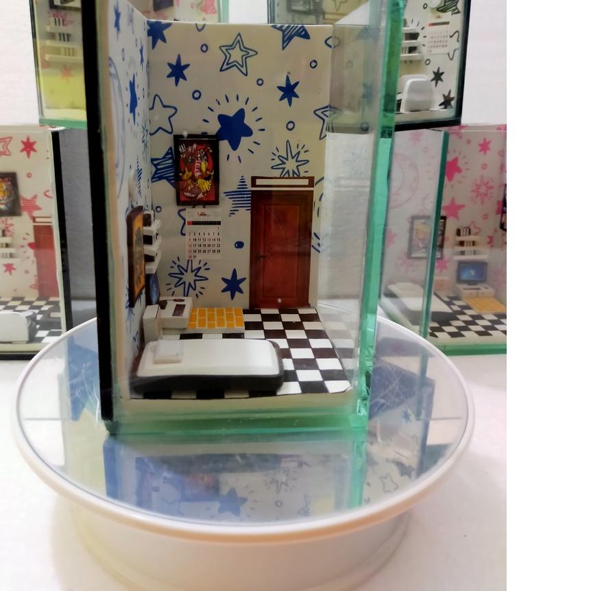 [_09] kamar ikan cupang / akuarium/akuarium unik ikan cupang / soliter kosan ikan cupang termurah se