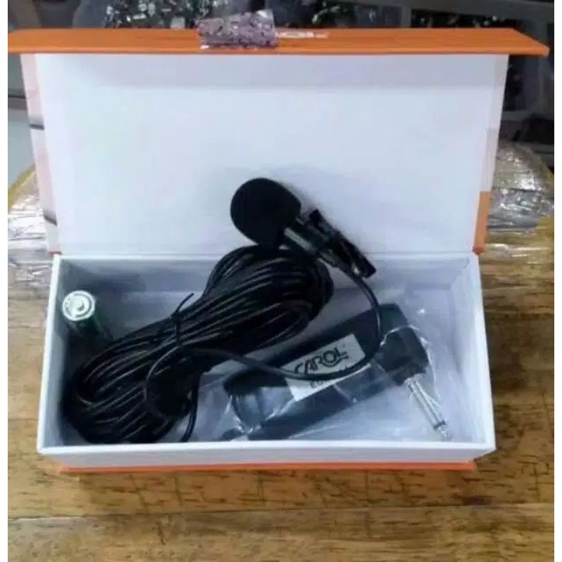 Mic Kabel Mic Imam Jepit Carol ECM-114 Clip On