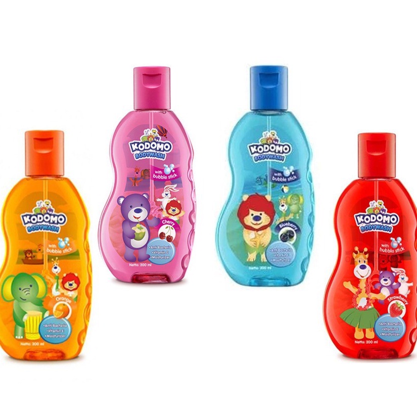 KODOMO SHOWER GEL BOTOL 200ML