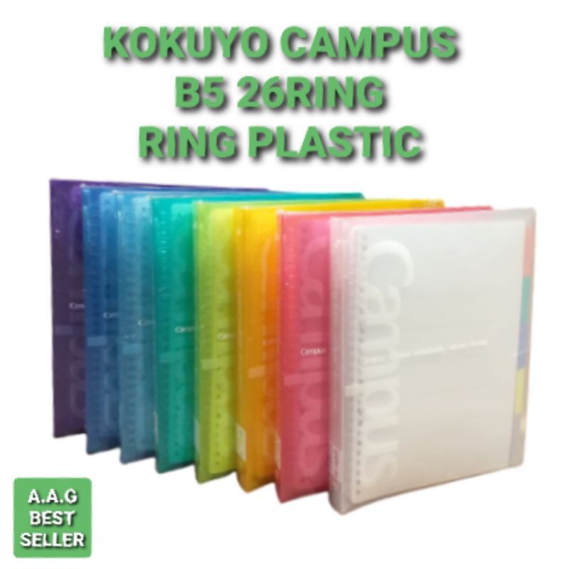

KOKUYO CAMPUS BINDER B5 26 RING, RING PLASTIK