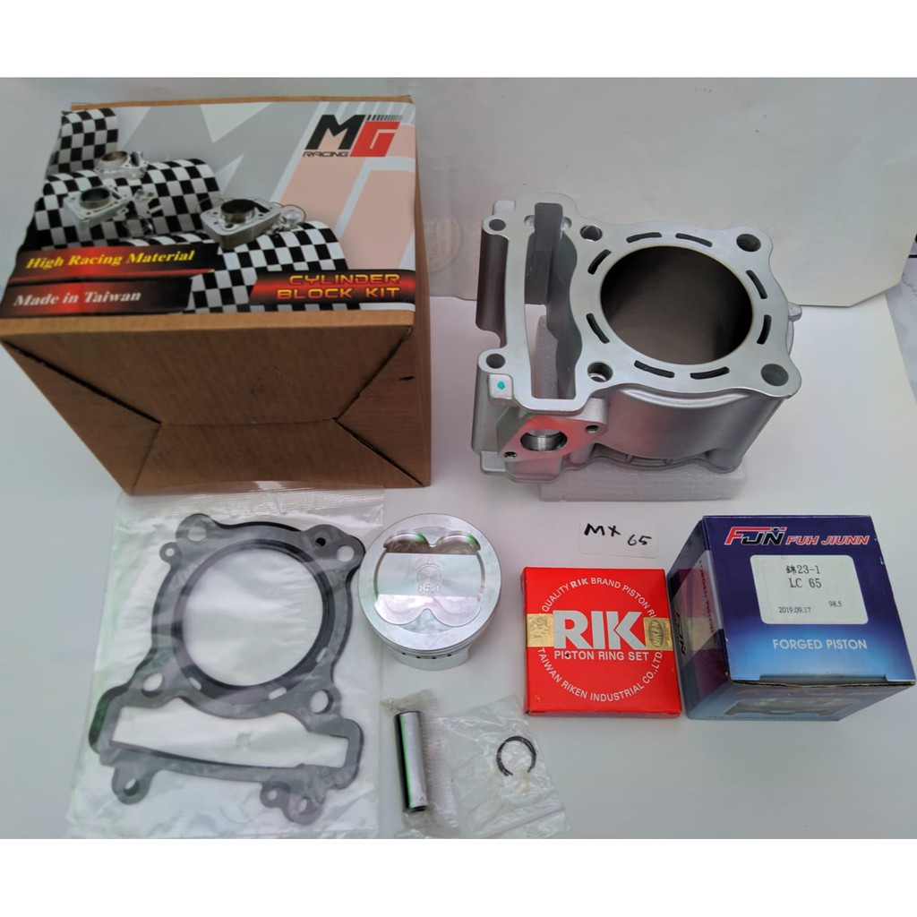 Cylinder Blok Seher Mx Vixion Lc135 Bore Up Boreup 65 Ceramic Keramik