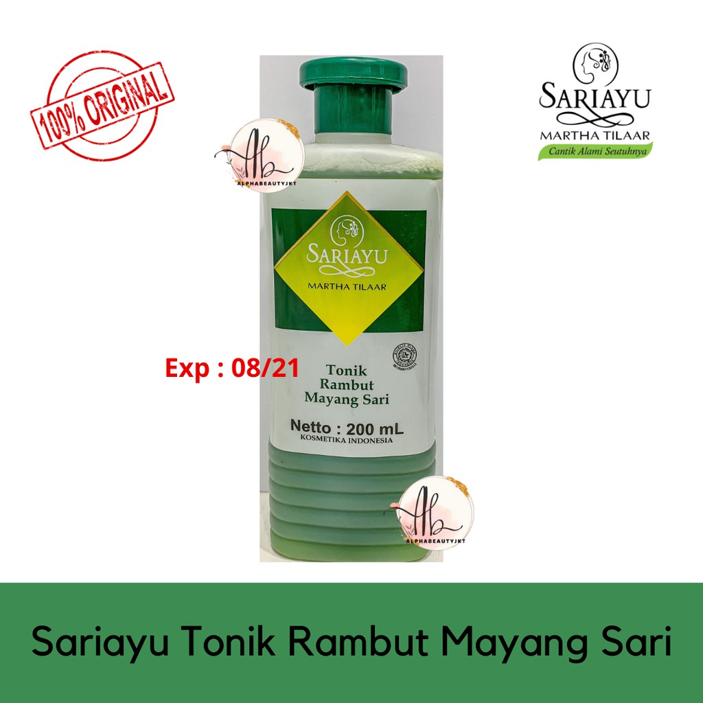 (PROMO)  Sariayu Tonik Rambut Mayang Sari 200ml