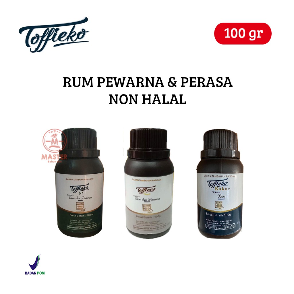 

Toffieco / Toffieko Rum 100 gr [BAKAR / SEMPROT/ BLACKFOREST]