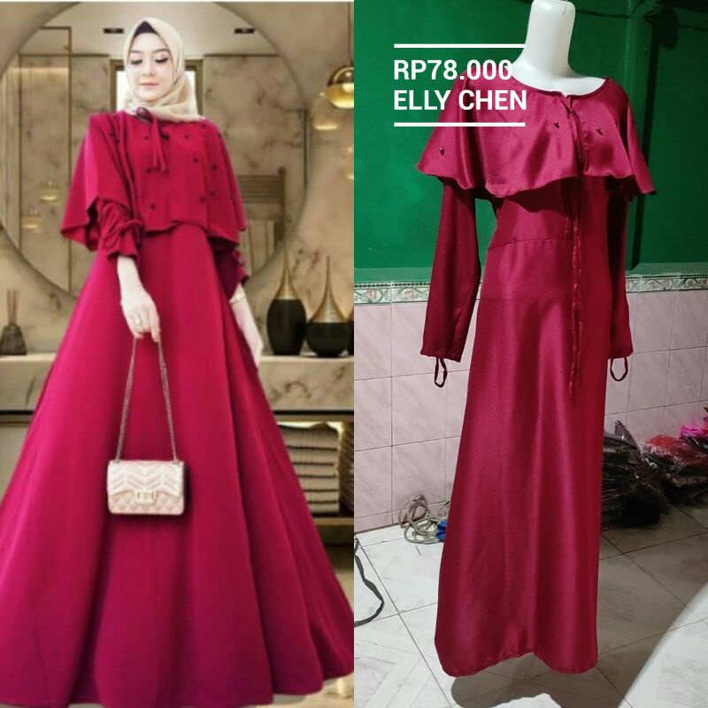 muslim gamis caca/ dress caca