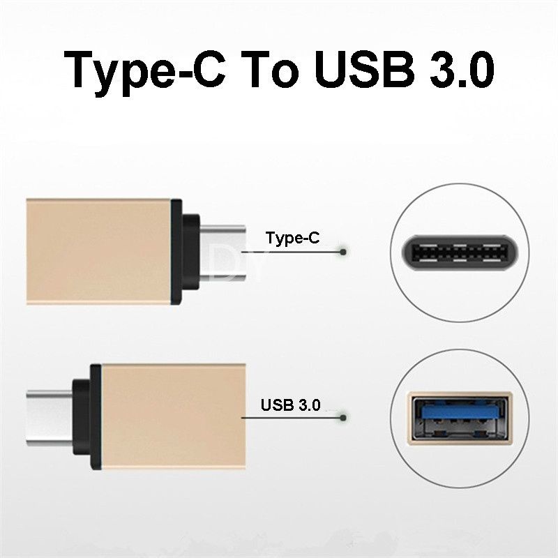 konektor Konverter Adaptor Type C To USB 3.0 Connector converter OTG Sambungan