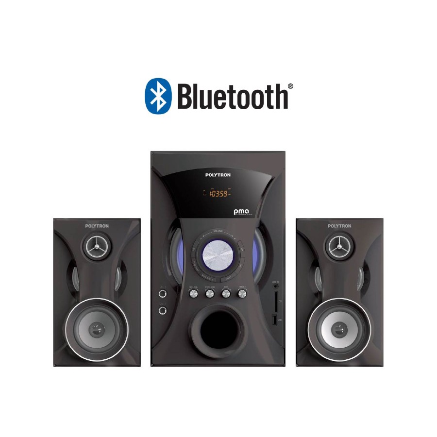 Speaker Aktif Polytron PMA 9507 BA PMA9507 Bluetooth MIC IN