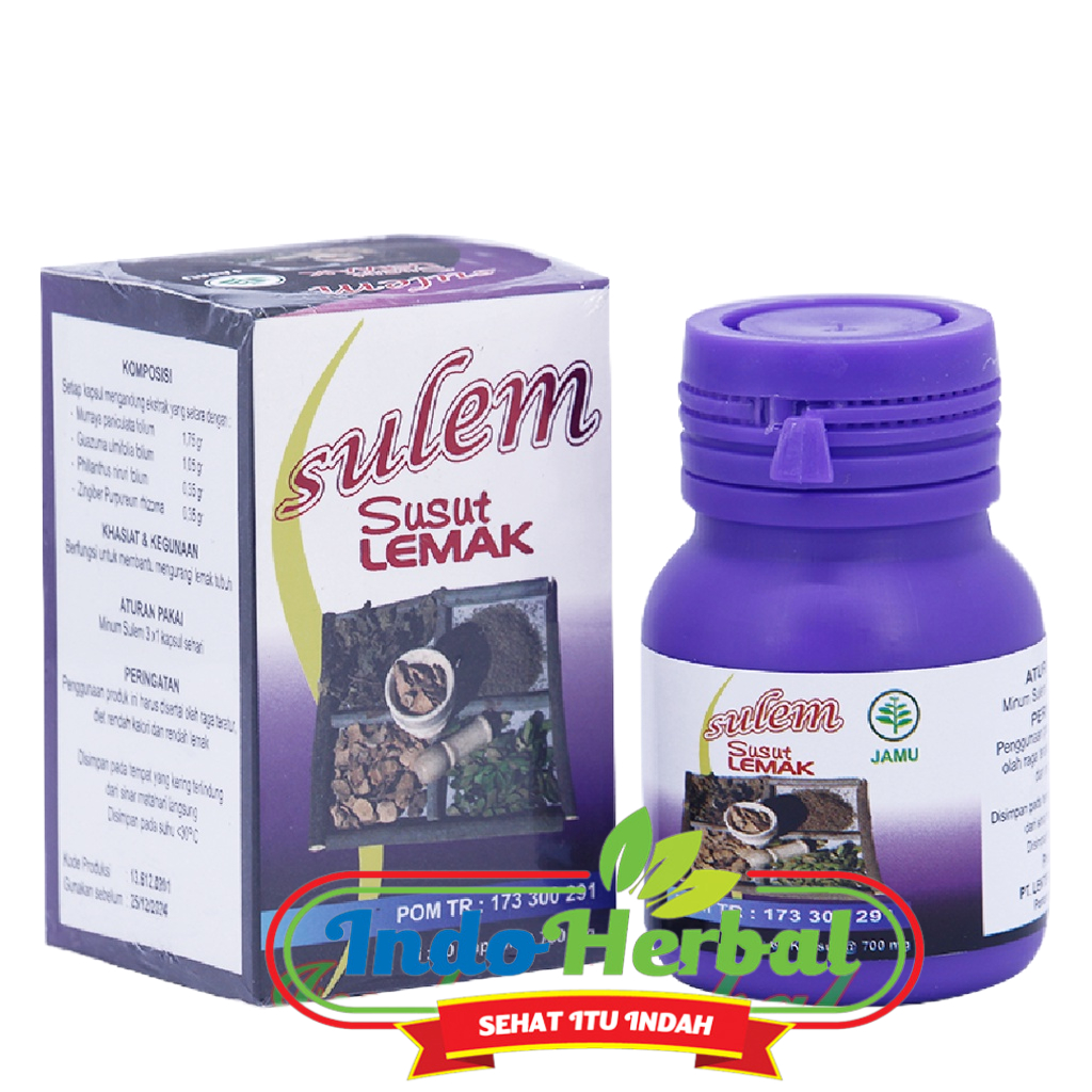 Herbal Pelangsing SULEM | Susut Lemak | Langsing | Susut Perut