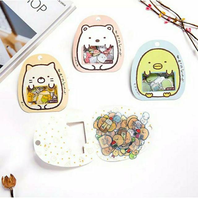 

Sticker sumikko gurashi jepang scrapbook DIY kawaii bujo journal