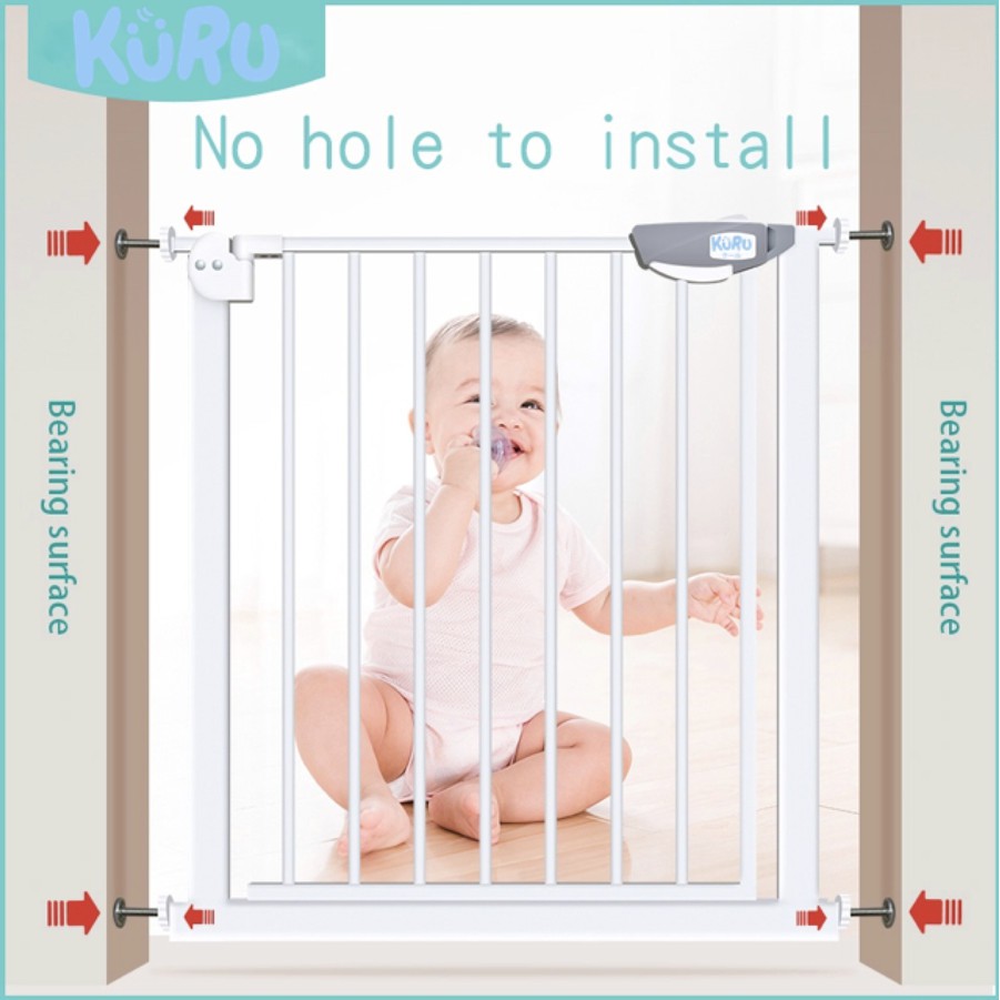 KURU Baby Gate | Pagar Bayi Safety Pintu Pembatas Tangga Tinggi 76cm