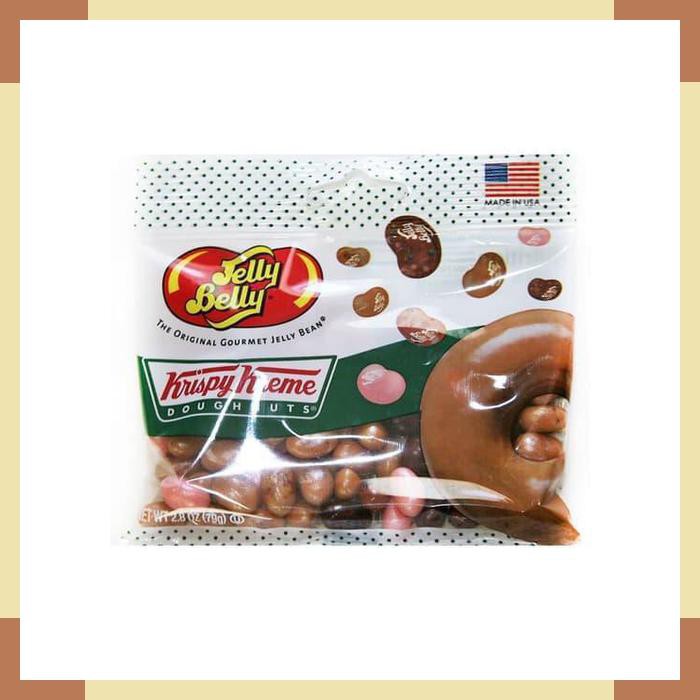 

Krispy Kreme Doughnuts Jelly Belly Bean Candy Permen Import USA