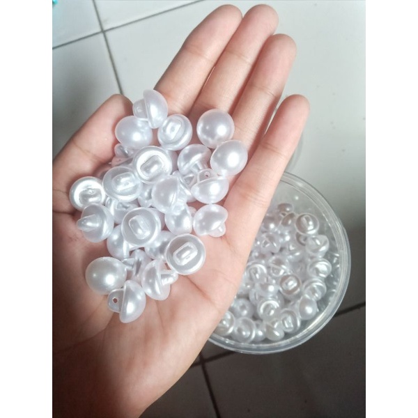 kancing jamur/kancing jamur mutiara/kancing mutiara