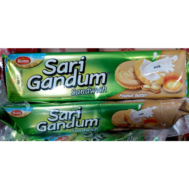 Roma Sari Gandum 108 gr / Biskuit Sari Gandum 149 gr / Sari Gandum roll 240 gr