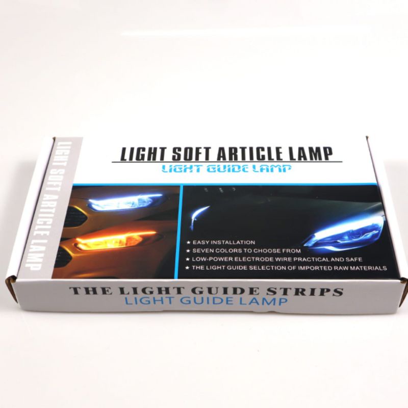 LAMPU ALIS LED SLIM DRL MOBIL FLEKSIBEL WATERPROOF 45CM DAN 60CM