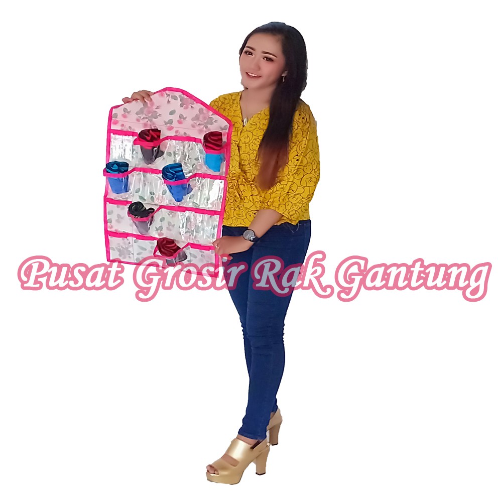 PROMO MURAH RAK UNDERWARE CELANA  DALAM  MOTIF BUNGA 