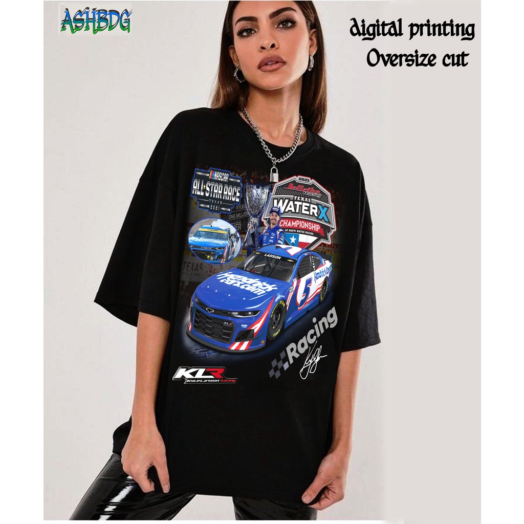 Vintage Nascar K Larson Oversize tee
