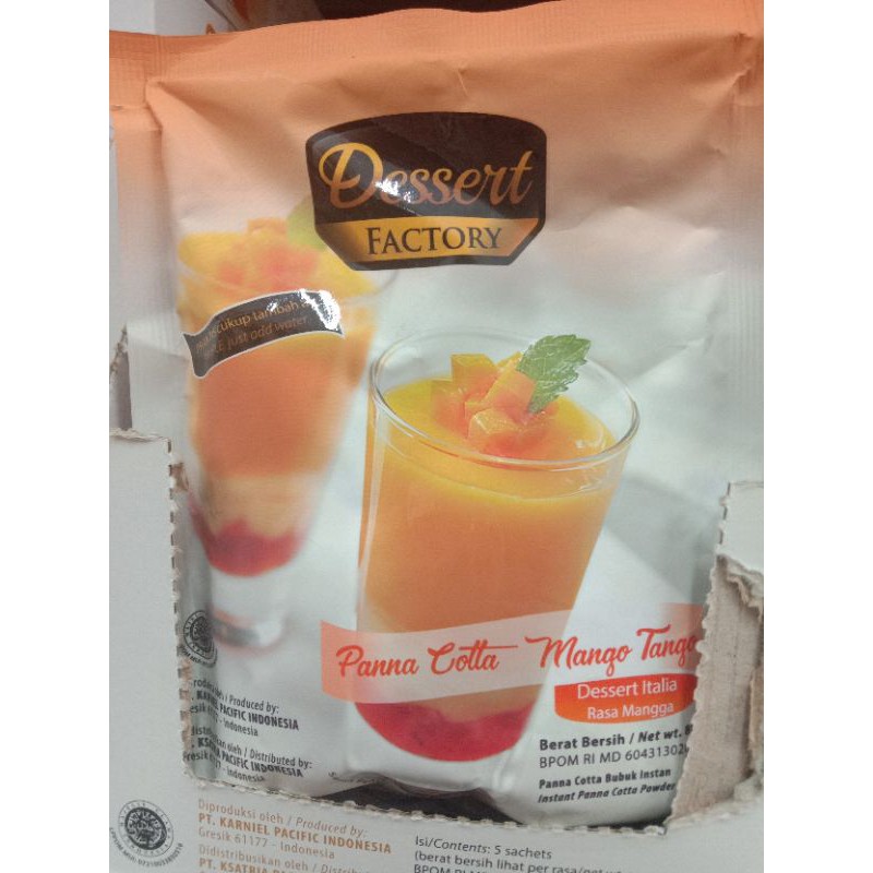 

DISSERT FACTORY MANGO TANGO Dissert itali rasa Mangga