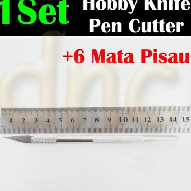 

Art Hobby Knife Stencil Craft Pen Cutter Scalpel Pisau Ic Kertas *Hs02 Best Seller