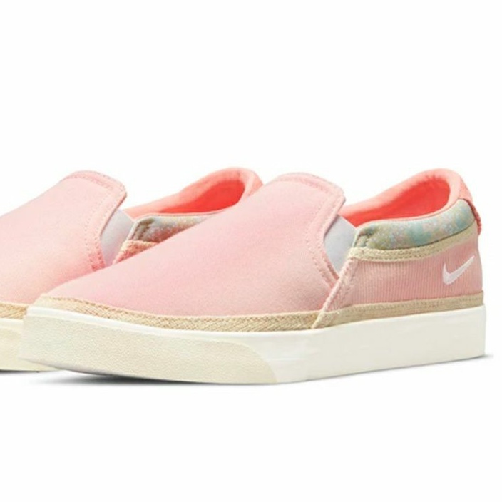 Nike Slip On Peach Muda Court Legacy low