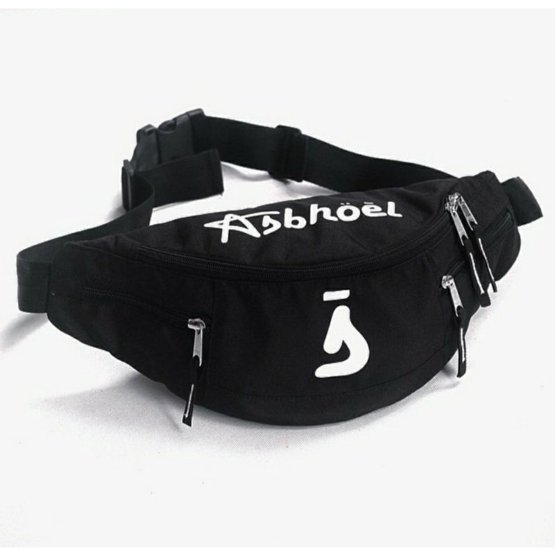 12.12 Waist Bag Asbhoel - Weistbag Asbhoel - Wb Asbhoel - Tas Selempang Pria Original