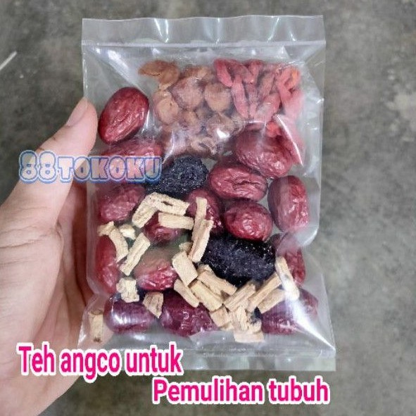 

Teh Angco paket herbal kurma merah & longan