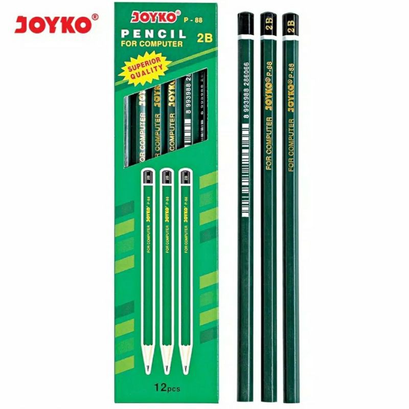 

JOYKO Pencil P-88 2B Hijau (12 pcs)