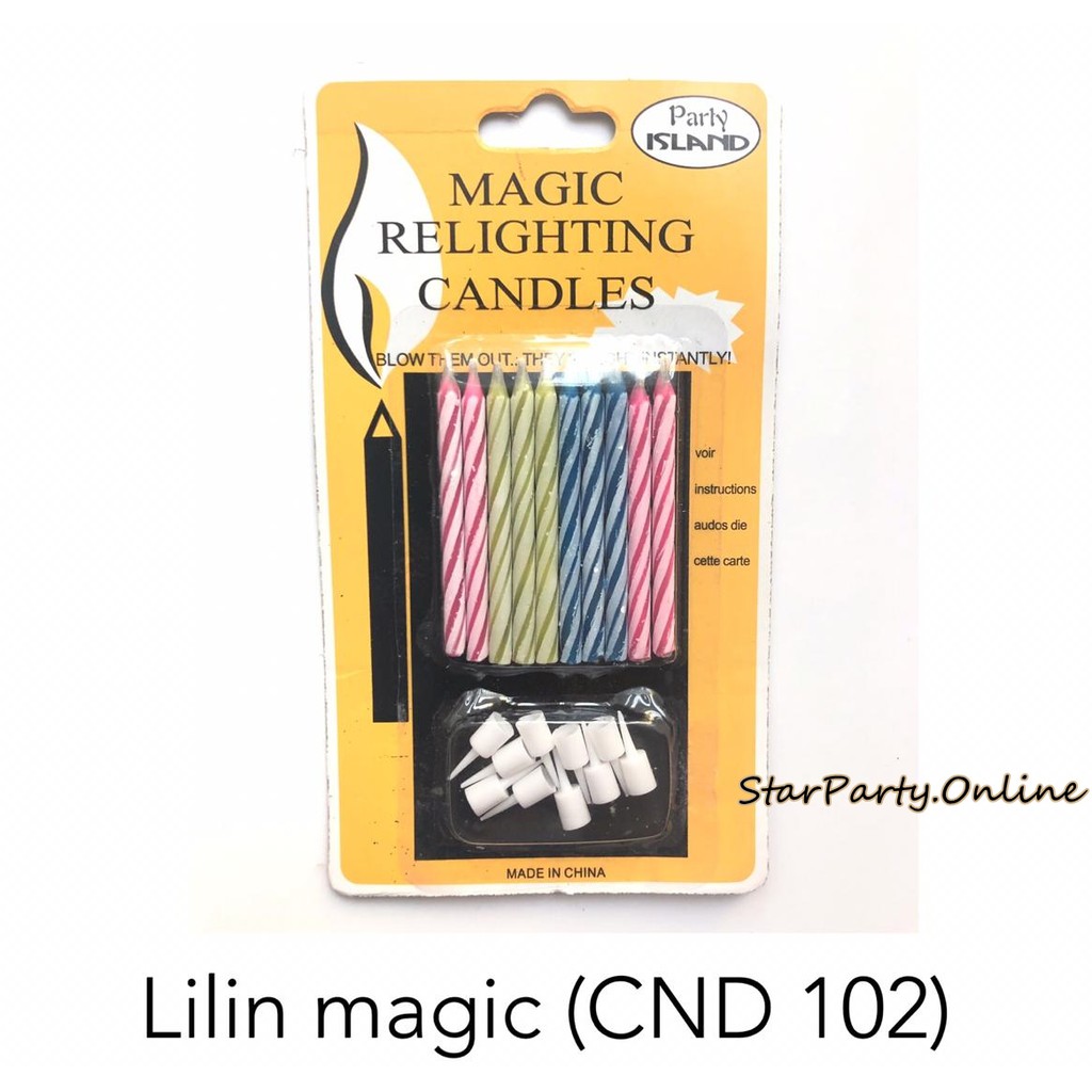 Lilin Magic /Lilin Ajaib /CND 102/CND 102 /Lilin Birthday