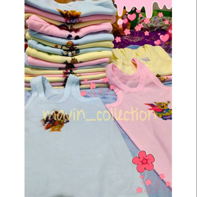 Kaos Dalam Anak SABLON (1 LUSIN)