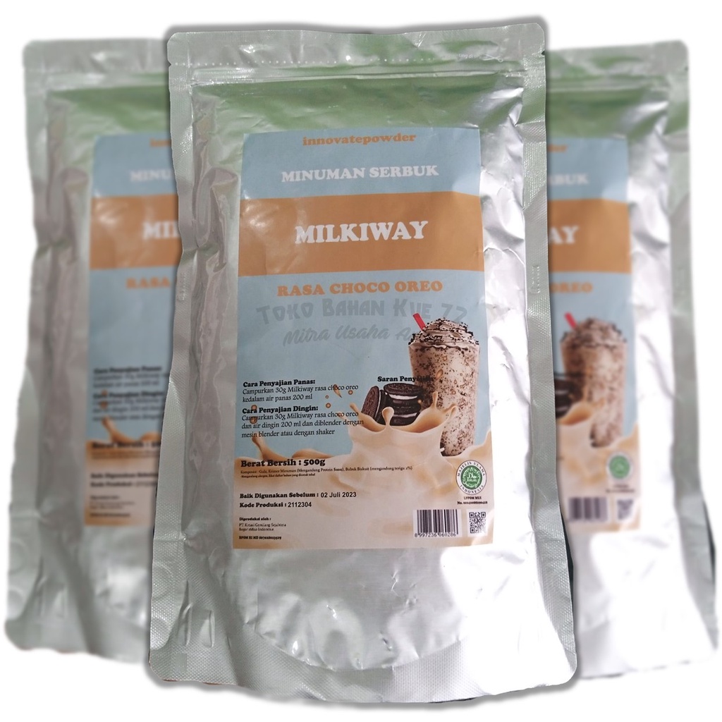 

Milkiway Chocoreo 500gr Minuman Serbuk Rasa Innovatepowder