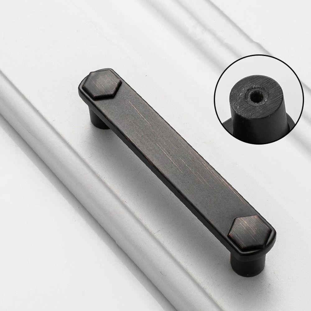 [Elegan] Doorknob Tahan Lama Serbaguna Zinc Alloy Dekorasi Rumah Hardware Dengan Sekrup Handle Lemari Anggur