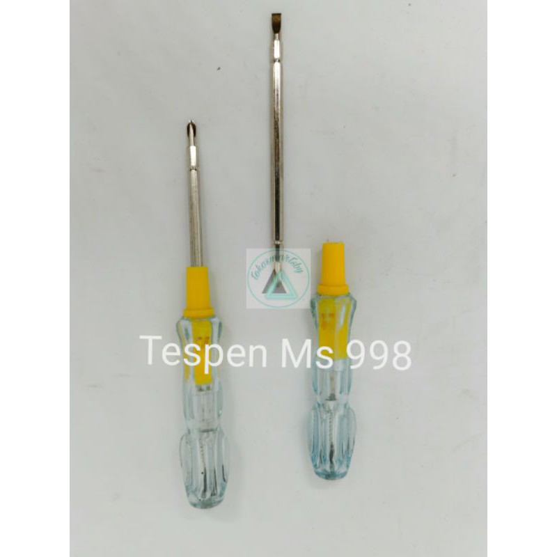 TESPEN LISTRIK BESAR / OBENG BOLAK BALIK MIN PLUS MS 998