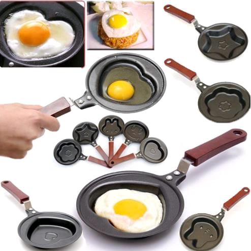 Barang lucu dan unik mini frying pan wajan untuk goreng telur agar berbentuk