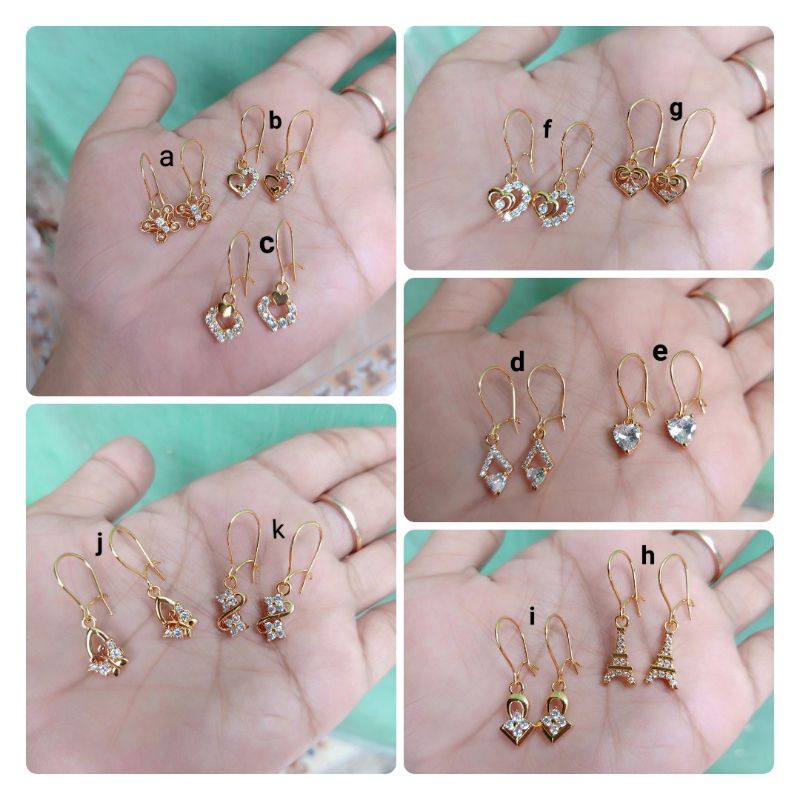 ANTING PERMATA ZIRCON DEWASA DAN ANAK