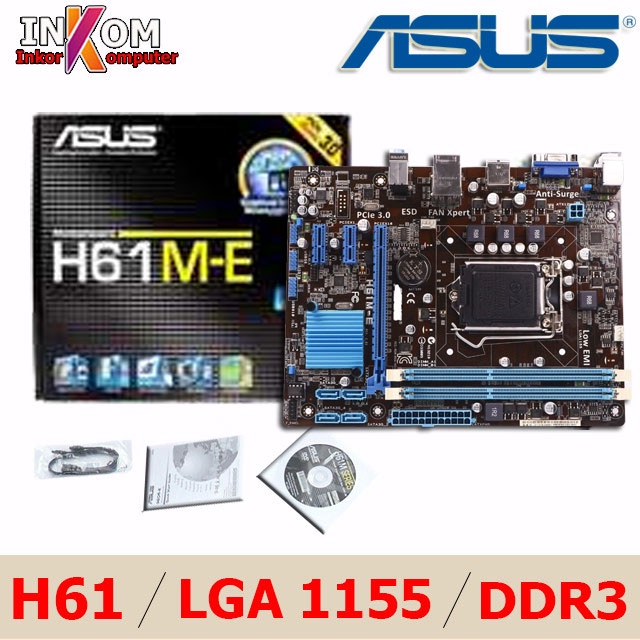 MAINBOARD MOBO MOTHERBOARD LGA 1155 H61 ONBOARD