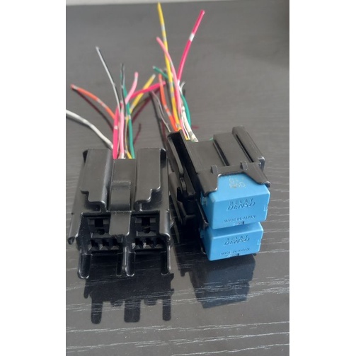 Socket Rumah Relay Mini 4 kaki 5 kaki double / single soket relay stater ACG-2