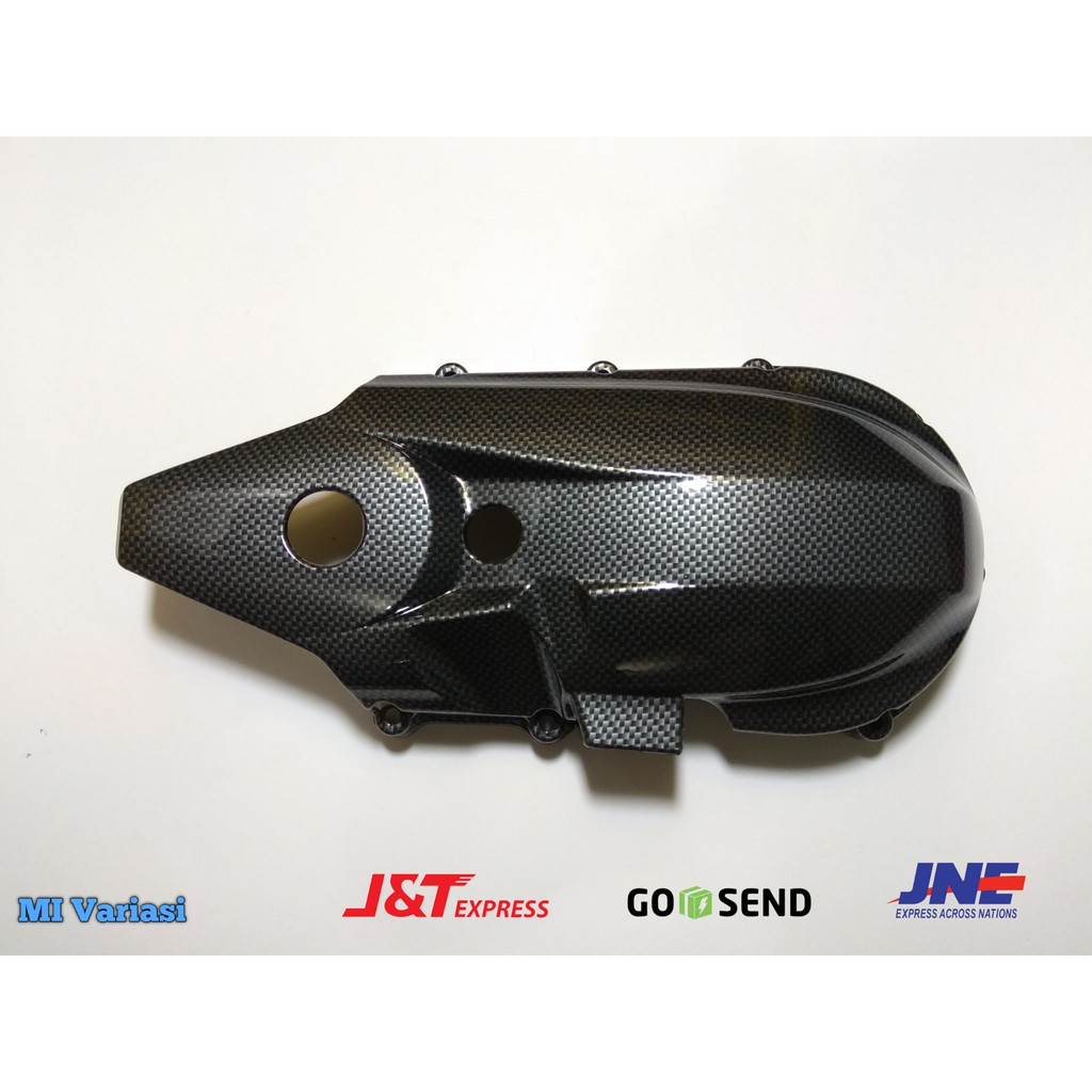 Tutup / cover cvt beat esp / beat street / scoopy esp / vario 110 esp silver karbon