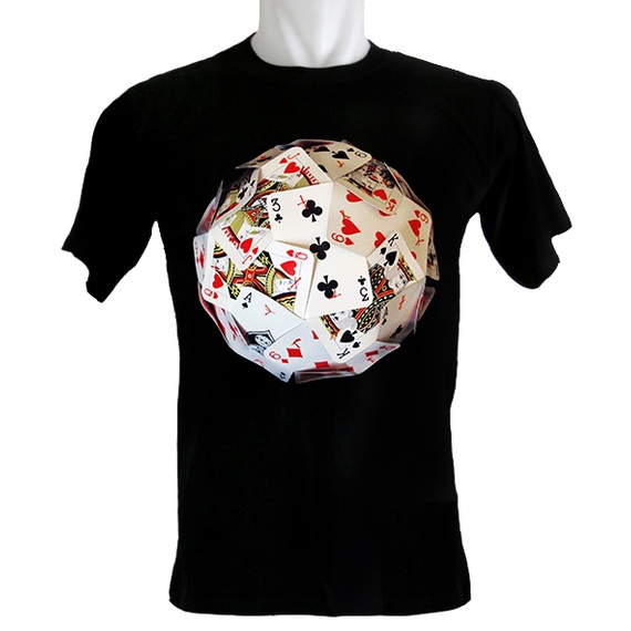 Indoshirt - Kaos Card Ball - Bahan Katun - Kerah O - Ukuran 3XS sampai dengan 3XL - Banyak Pilihan W