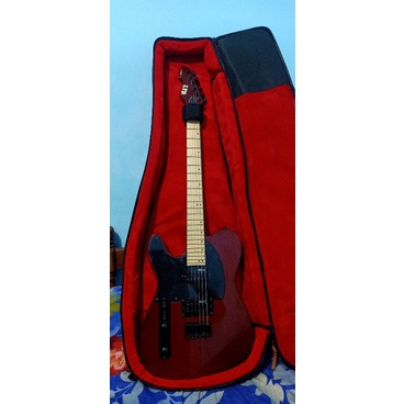 [ORIGINAL] BEKAS Gitar Listrik ESP LTD TE-200 Left Hand Black Cherry Series