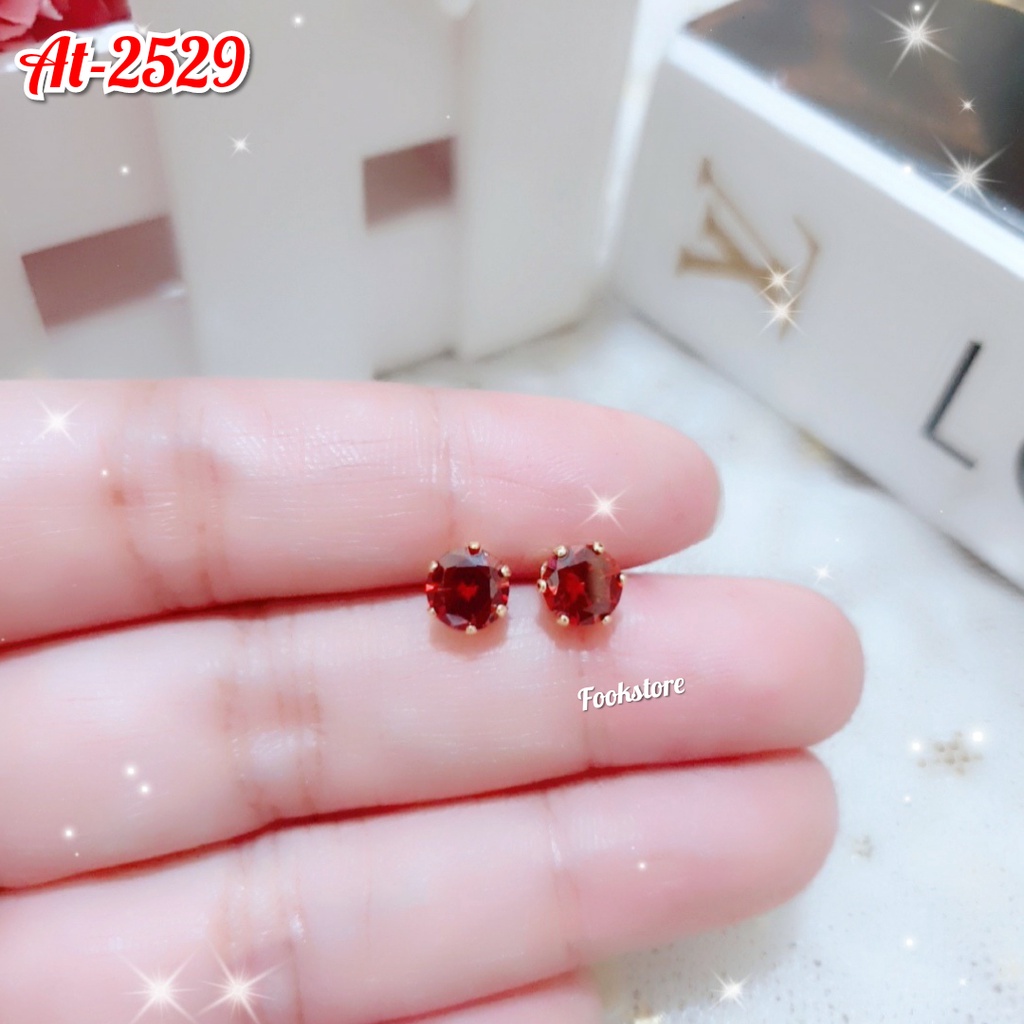 PROMO ANTING TUSUK PERMATA WARNA/ANTI ALERGI