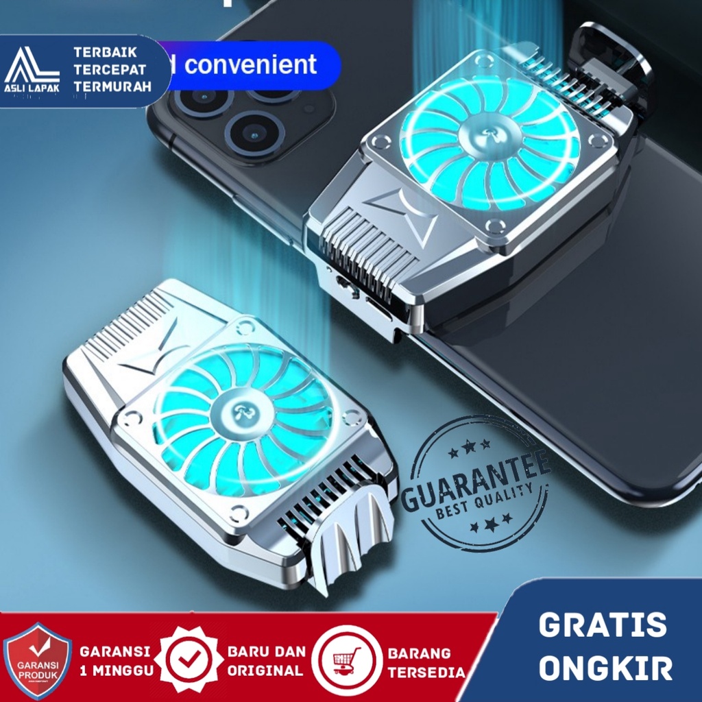 Fan Cooler Handphone Kipas Hp Cooling Pad Gamepad Pendingin Hp Mobile Android