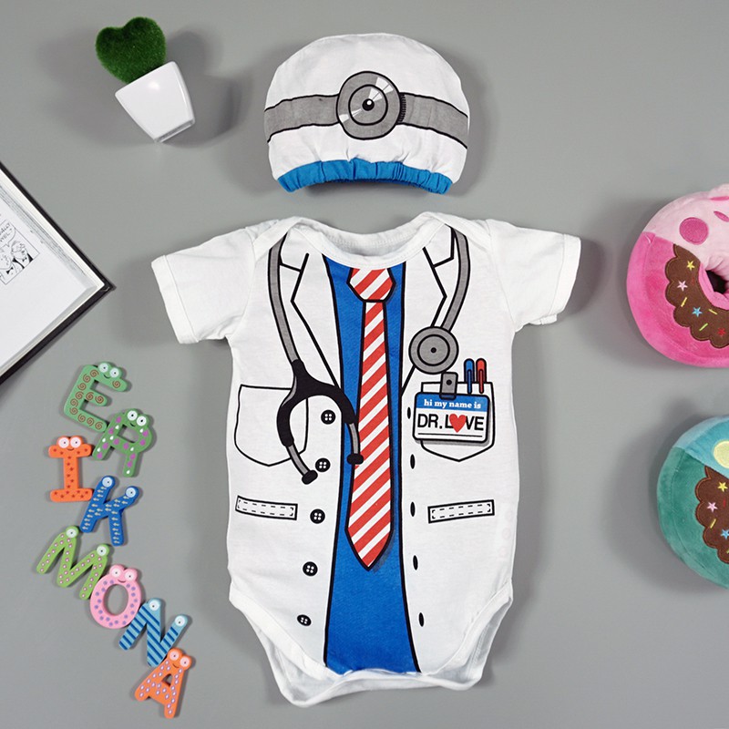 ❤️ baju bayi jumper bayi baju anak karakter dokter doctor lucu ❤️