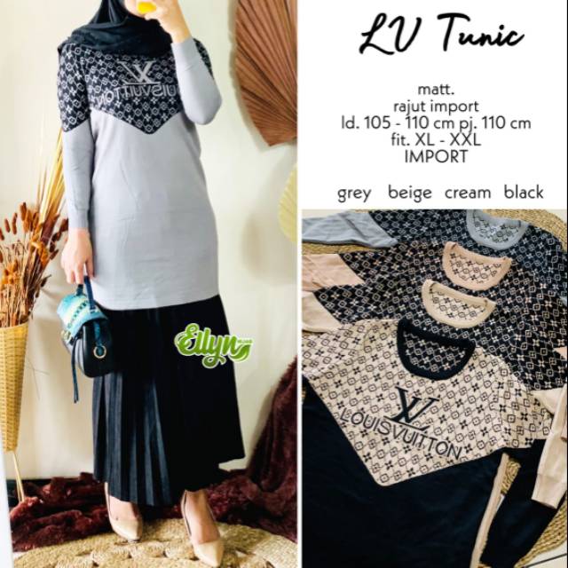 LV Tunik Rajut Import