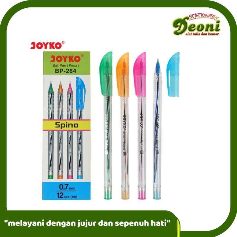 

Joyko Bolpen Bp-264 Spino 0.7mm Hitam