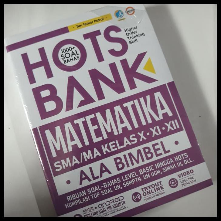 Buruan Serbu Buku Hots Bank Soal Matematika Sma Ma Kls X Xi Xii