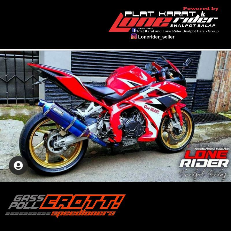 Lonerider CBR250RR Akap 9 Blue