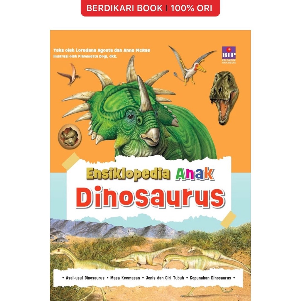 Berdikari - Buku Ensiklopedia Anak: Dinosaurus - Gramedia