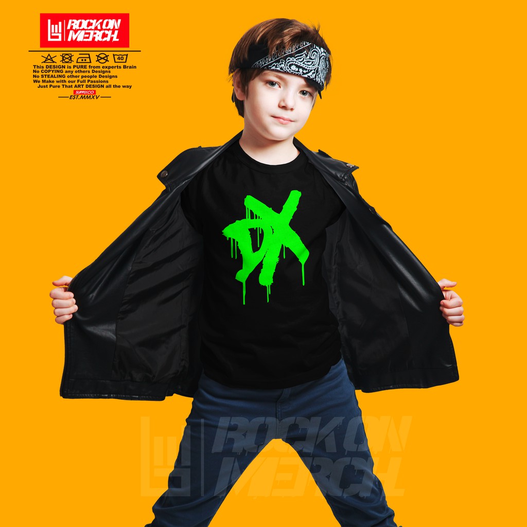 Kaos Anak Baju WWE DX Generation Logo Distro kids-Rock On