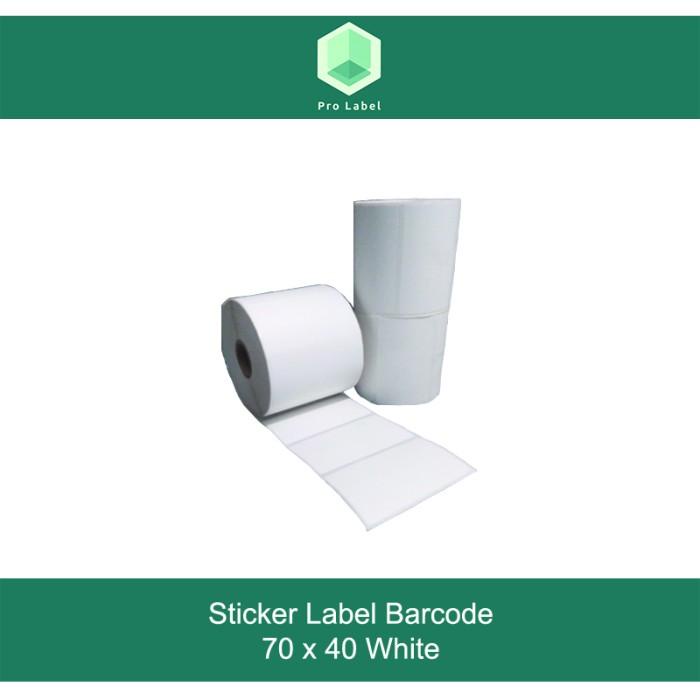 

Label Stiker Barcode Thermal 70X40 Isi 1000Pcs