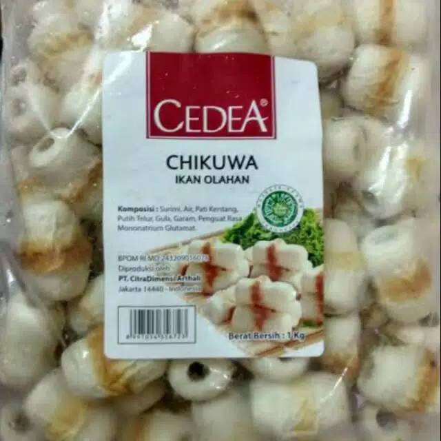 

Cedea Chikuwa Mini 1kg dan 250gr