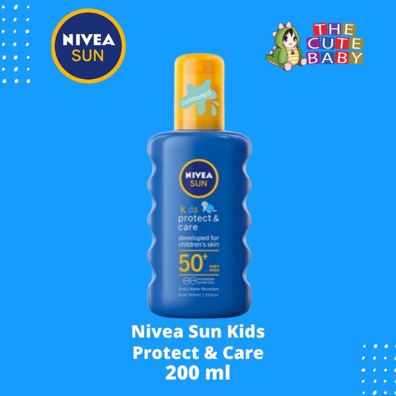 Nivea Sun Kids  Protect & Care SPF50+ Spray Sunblock - Sunscreen
